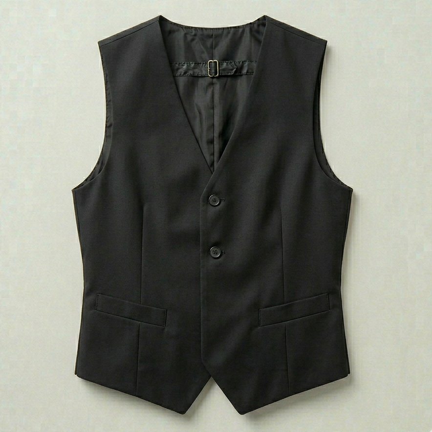 Weste Schwarz